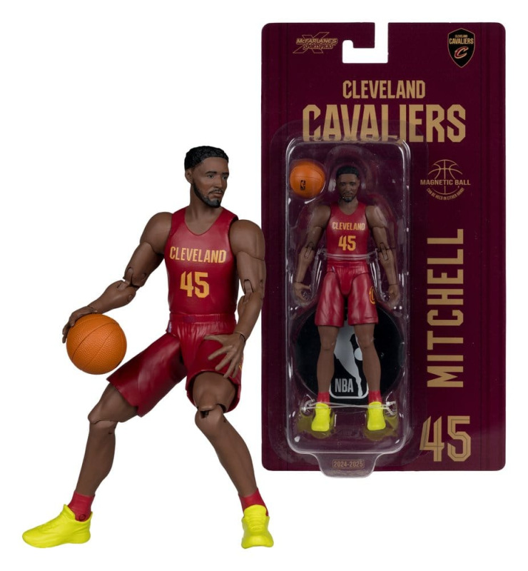 NBA SportsPicks Action Figure Donovan Mitchell (Cleveland Cavaliers) 15 cm 3