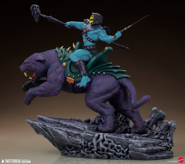 Masters of the Universe 1/4 Figure Skeletor & Panthor 81 cm 4