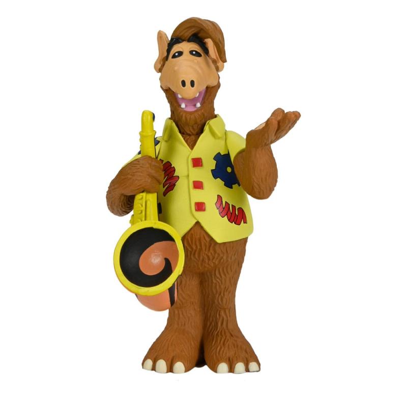 Alf Toony: Alf with Saxophone 15 cm Classic Figure - Neca