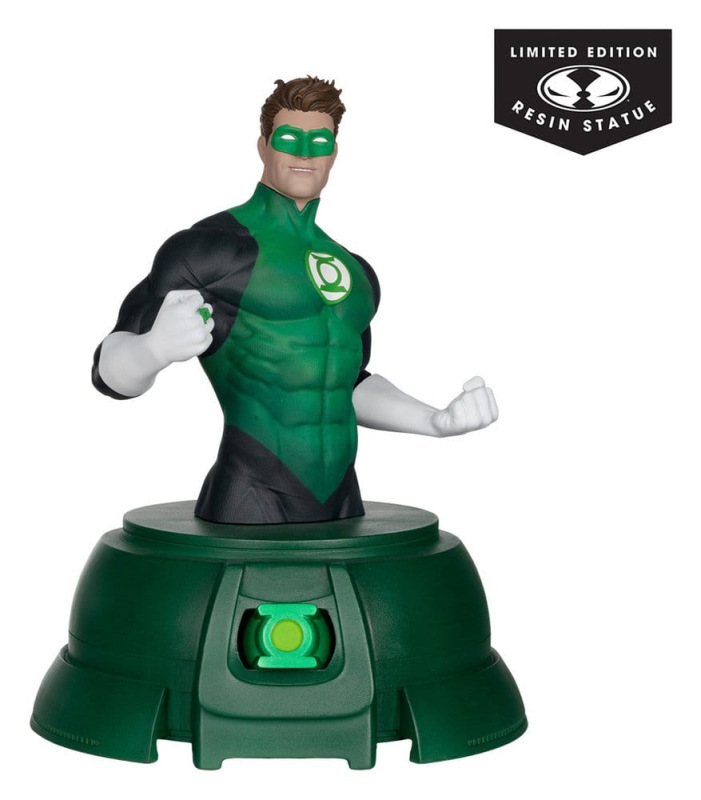 DC Direct Green Lantern Bust 1/1 &nbsp;Hal Jordan with Power Ring Prop Replica (Gold Label) 26 cm 2