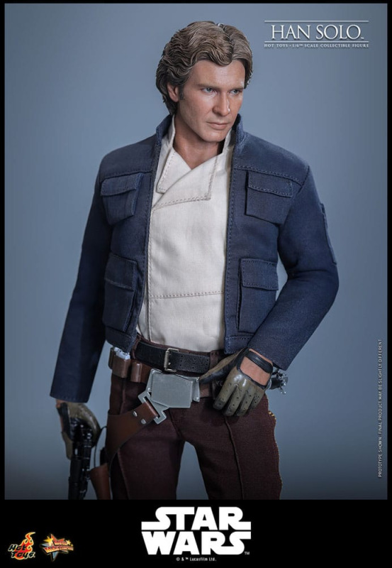 Star Wars Episode V Movie Masterpiece Action Figure 1/6 Han Solo 31 cm 13