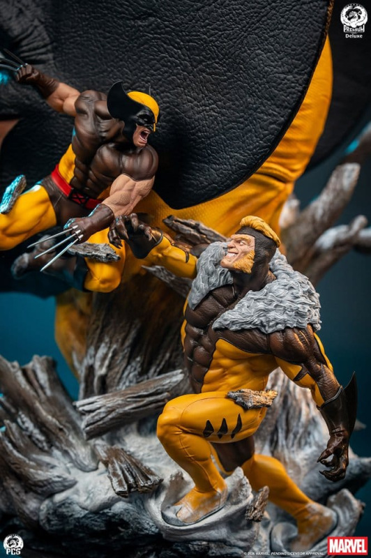 Marvel Fine Art Bust Wolverine Deluxe Edition 48 cm 4
