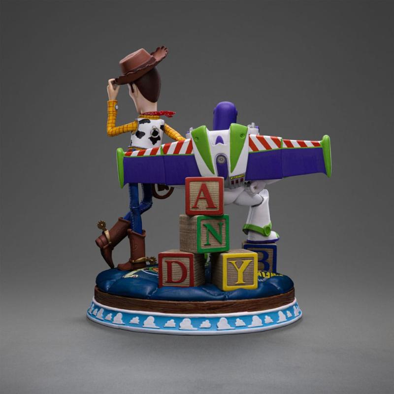 Toy Story Deluxe Art Scale Statue 1/10 Buzz & Woody 38 cm