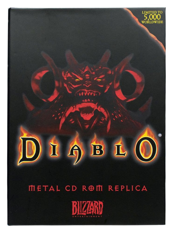 Diablo Replica 30th Anniversary CD-ROM Limited Edition 11 cm 9