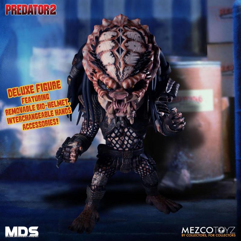 Predator 2: City Hunter 15 cm Deluxe Action Figure - Mezco Toys
