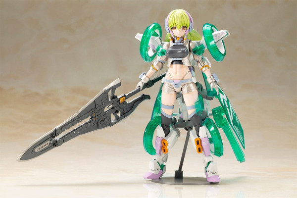 Frame Arms Girl Plastic Model Kit Wilber Nine Beryl Armor Custom 16 cm 1