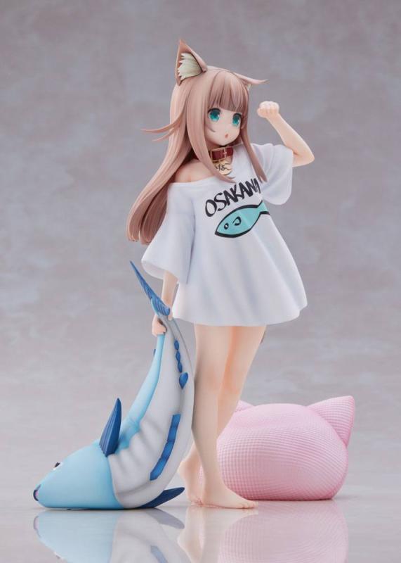 My Cat Is a Kawaii Girl Statue 1/6 Kinako Good Morning Ver. 21 cm