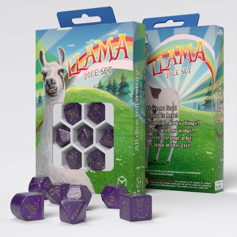 Llama Dice Set Zippy (7) 1