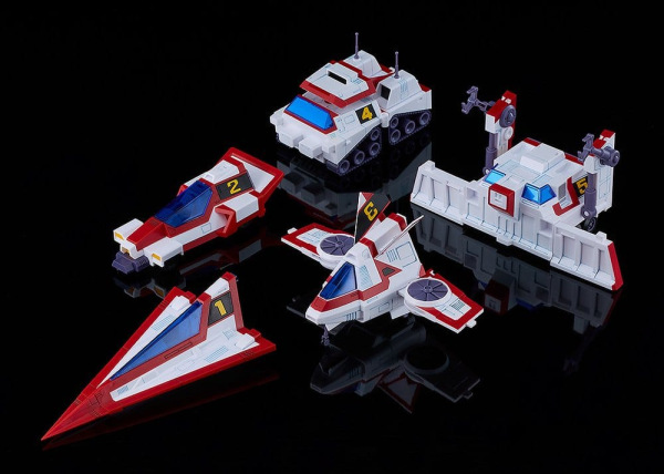 Gatchaman Fighter Moderoid Plastic Model Kit Gatcha Spartan Unite Color Ver. 33 cm 5