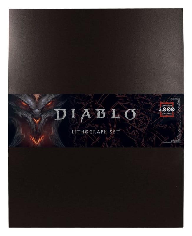 Diablo Art Print Set of Five Limited Edition 36 x 28 cm 7
