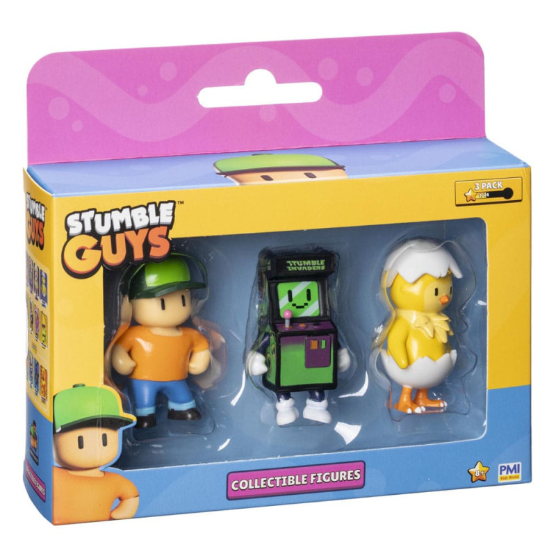 Stumble Guys: Wave 2 3-figure window box collectible figures assortment 1