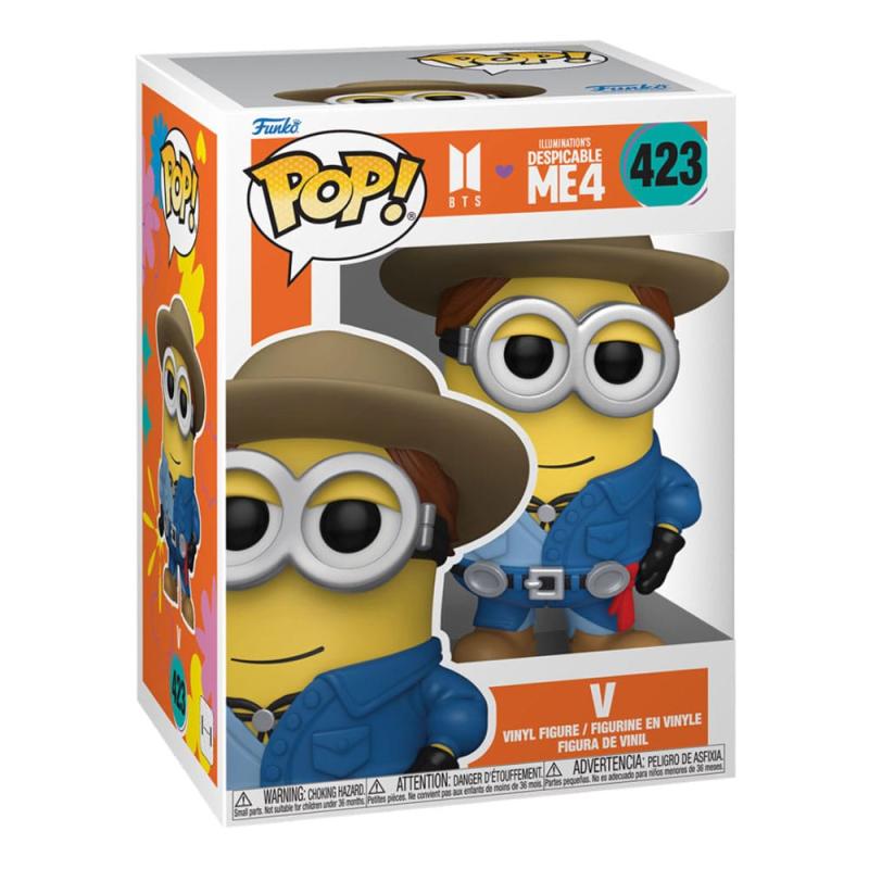 Minions x BTS POP! Rocks Vinyl Figure V 9 cm 1