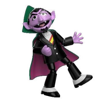 Sesame Street Blokees PreCool Series 2 Plastic Model Kit 08 Count Von Count 13 cm 2