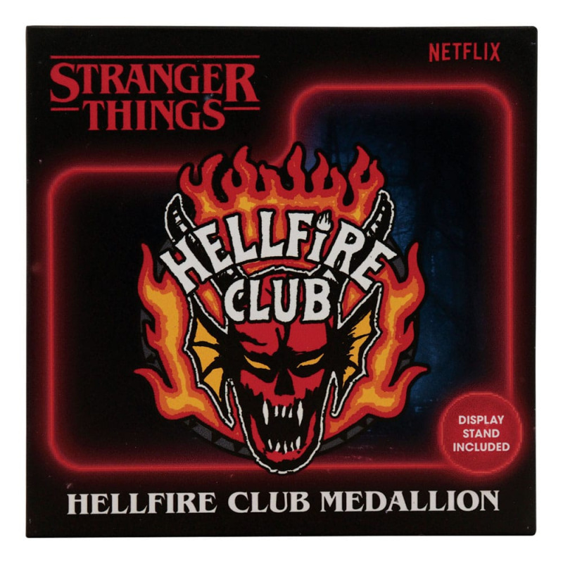 Stranger Things Medallion Hellfire Club Limited Edition 3