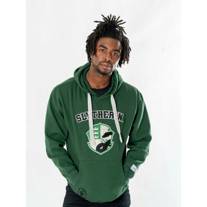 Harry Potter Hooded Sweater Slytherin Deluxe Size L 1