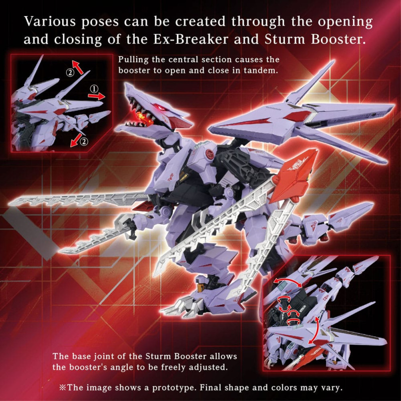 Zoids Model Kit Accesoory Set AM-Z01CP Berserk Fury Sturm & Jagd Unit 6