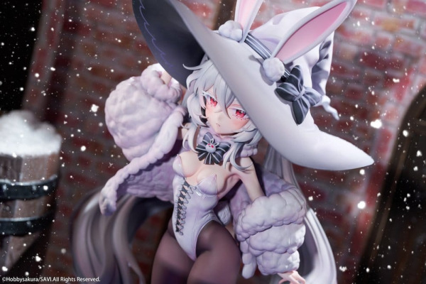 Original Character PVC Figure 1/6 Moon Witch Police Marshmallow illustration by SAVI 34 cm 6