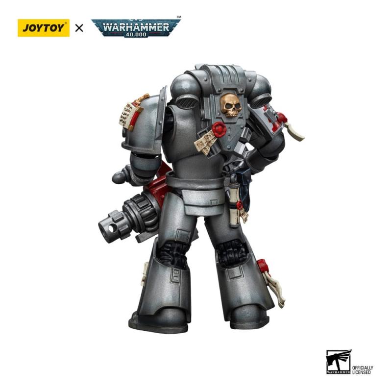 Warhammer 40k Action Figure 1/18 Grey Knights Strike Squad Grey Knight with Psycannon 12 cm
