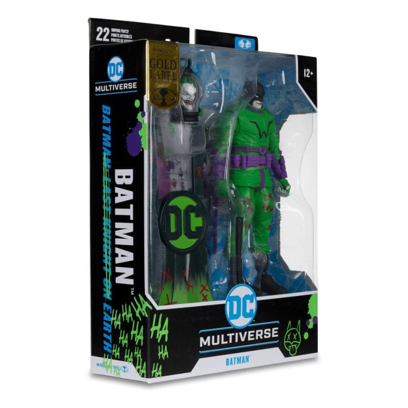 DC Multiverse Action Figure Batman (Batman: Last Knight on Earth) Jokerized (Gold Label) 18 cm