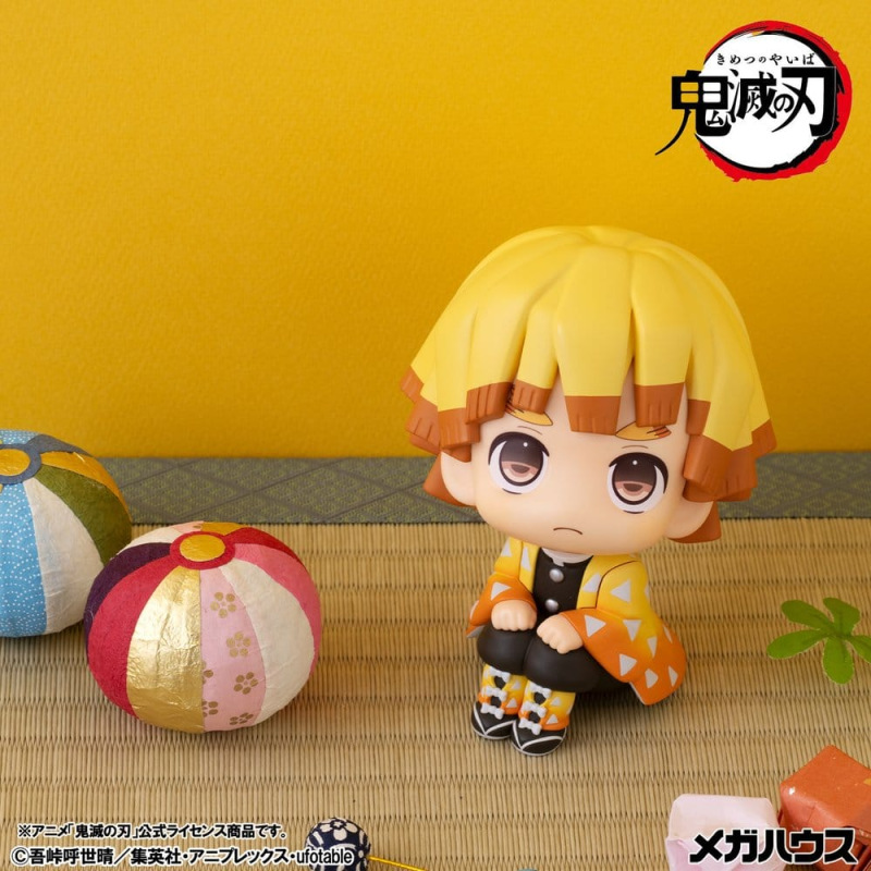 Demon Slayer: Kimetsu no Yaiba Look Up PVC Figure Zenitsu Agatsuma Grumpy Ver. 11 cm 6