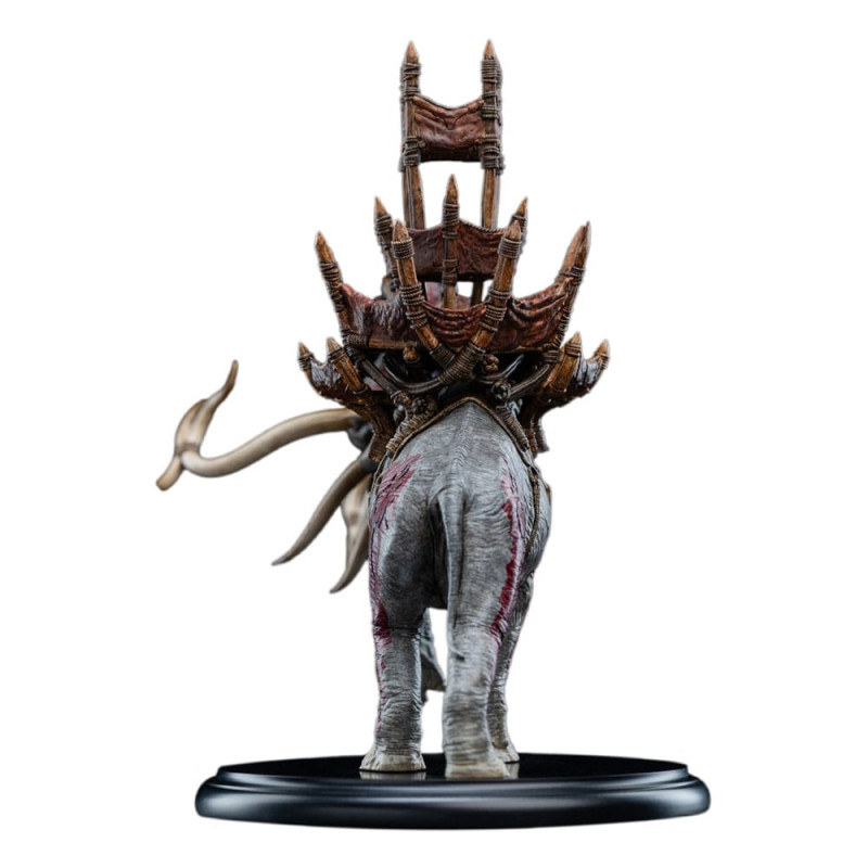 Lord of the Rings Mini Statue Mumak in Battle 17 cm 7
