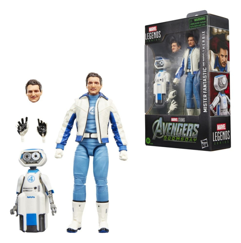 Avengers: Doomsday Marvel Legends Action Figure 2-Pack Mister Fantastic & Marvel's H.E.R.B.I.E. 15 c 3