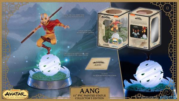 Avatar The Last Airbender: Aang Collector's Edition 27 cm PVC Statue - First 4 Figures