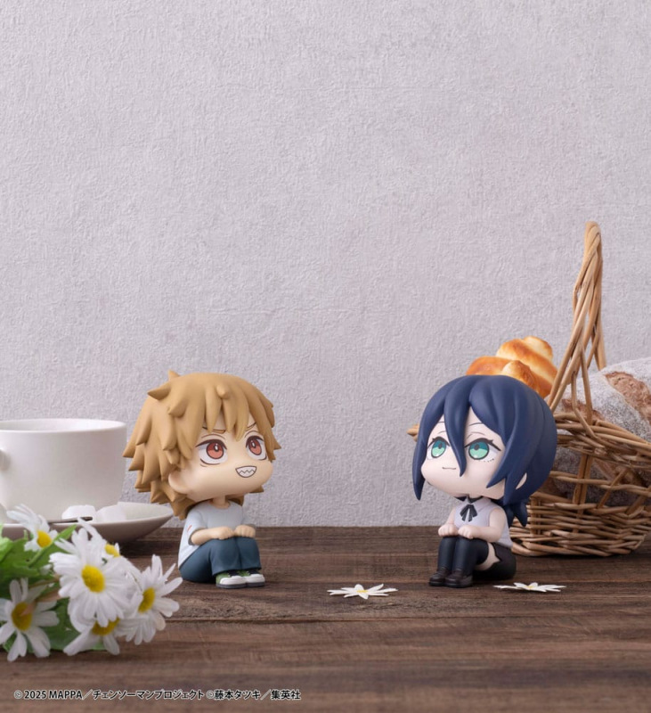 Chainsaw Man The Movie: Reze Arc Look Up PVC Statues Denji & Reze Set (with gift) 11 cm 3