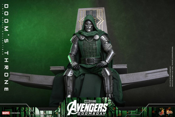 Avengers: Doomsday Movie Masterpiece Action Figure Accessory 1/6 Doom's Throne 33 cm 11