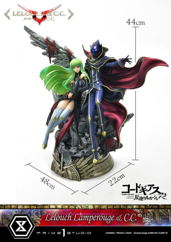 Code Geass: Lelouch of the Rebellion Concept Masterline Series Statue 1/6 Lelouch Lamperouge 44 cm 9