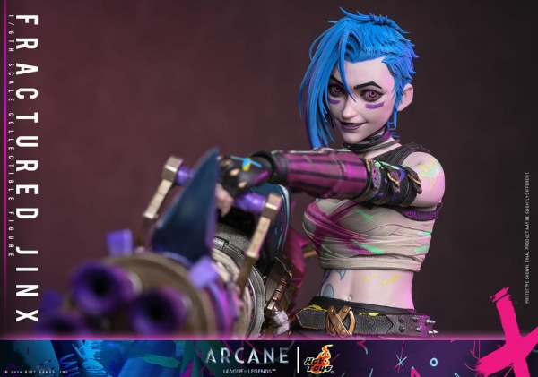 Arcane Action Figure 1/6 Fractured Jinx 28 cm 7