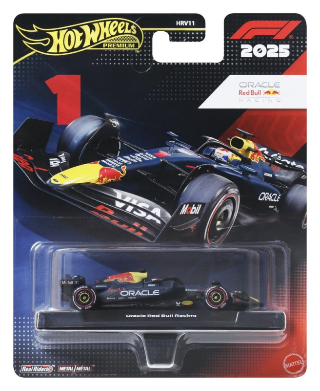 Formula 1 Hot Wheels Premium Die-Cast Vehicle 1:64 Team Red Bull: Driver 1 1