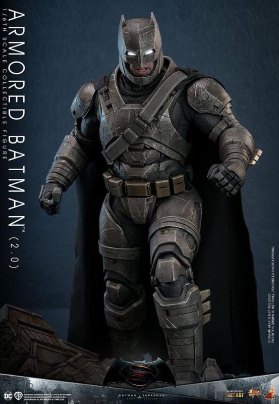 Batman v Superman: Dawn of Justice Movie Masterpiece Action Figure 1/6 Armored Batman 2.0 33 cm