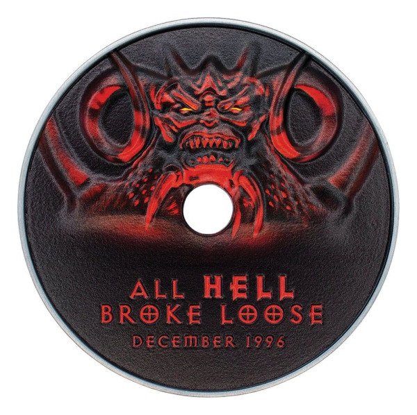 Diablo Replica 30th Anniversary CD-ROM Limited Edition 11 cm 6