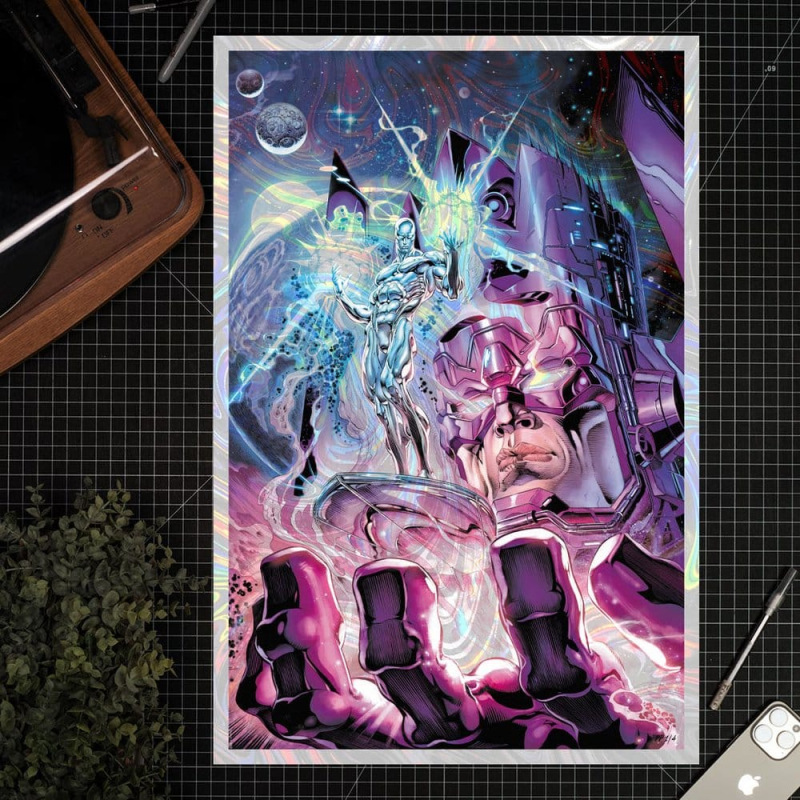 Marvel Fine Art Print Death of the Silver Surfer 41 x 61 cm - unframed 1