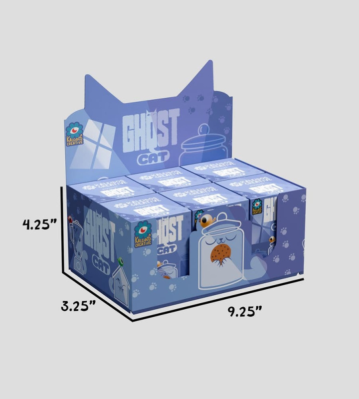 Ghost Cat Mini Figures S1 6 cm Blind Box Display (6) 10