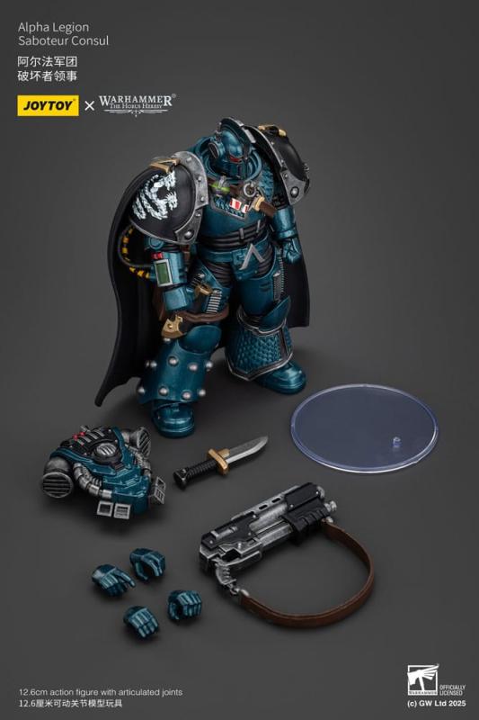 Warhammer The Horus Heresy Action Figure Alpha Legion Saboteur Consul 20 cm 8