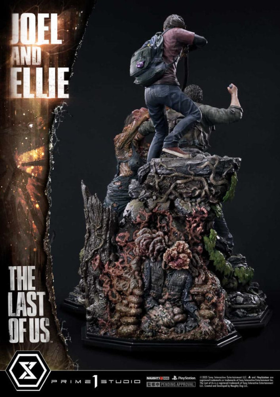 The Last of Us Part I Ultimate Premium Masterline Series Statue 1/4 Joel & Ellie (The Last of Us Par 6