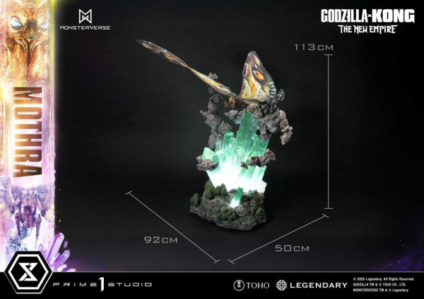 Godzilla x Kong: The New Empire Ultimate Diorama Masterline Series Statue Mothra 113 cm 5
