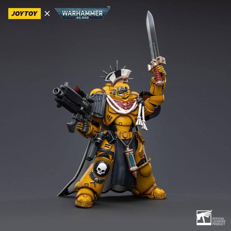 Warhammer 40k: Imperial Fists Primaris Captain 1/18 Action Figure - Joy Toy (CN)