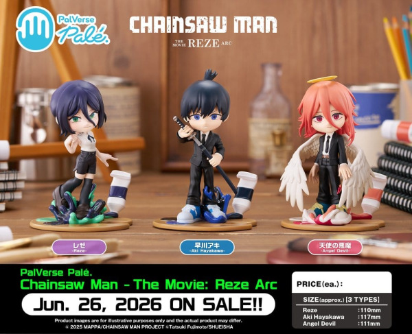 Chainsaw Man The Movie: Reze Arc PalVerse PVC Statue Angel Devil 11 cm 6