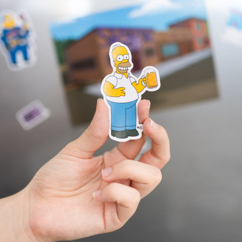 The Simpsons Figures Magnet Set Citizens 5