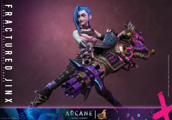 Arcane Action Figure 1/6 Fractured Jinx 28 cm 4