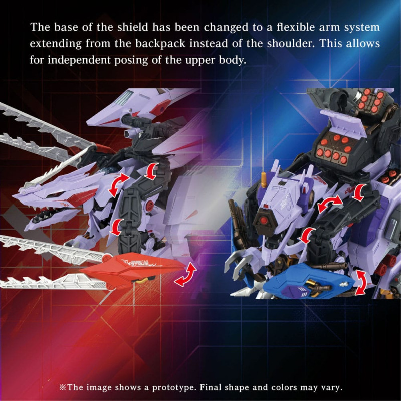 Zoids Model Kit Accesoory Set AM-Z01CP Berserk Fury Sturm & Jagd Unit 5