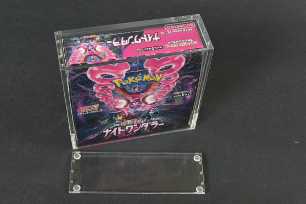 Evoretro Acrylic Display Case for Pokémon Large Japanese Booster Box 14