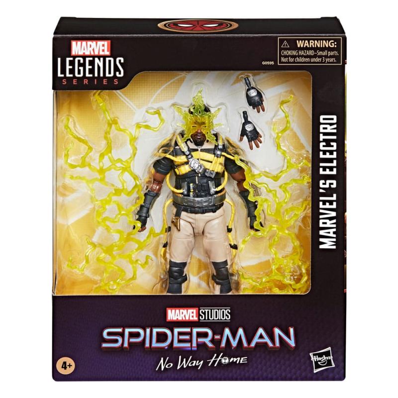 Spider-Man: No Way Home Marvel Legends Action Figure Marvel's Electro 15 cm 9