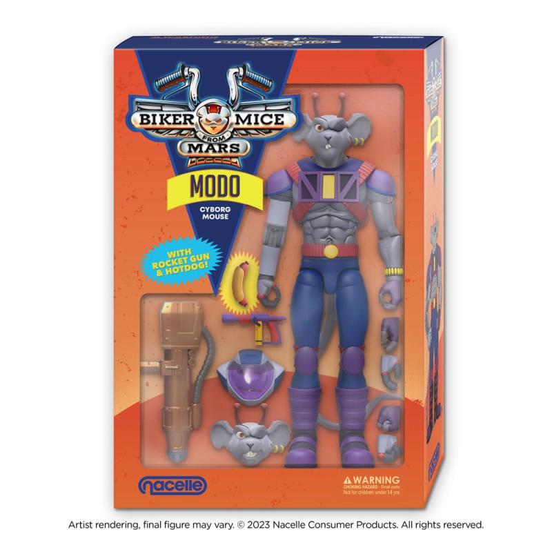 Biker Mice From Mars Action Figure Modo 20 cm