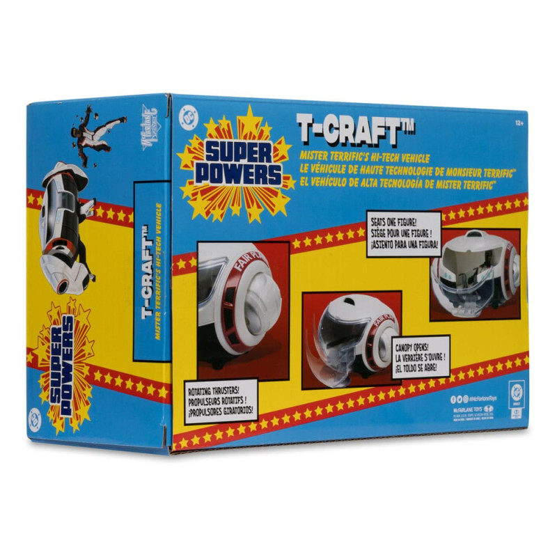 Superman (2025) DC Direct Super Powers Action Figure with Vehicle Mr. Terrific & T-Craft 8