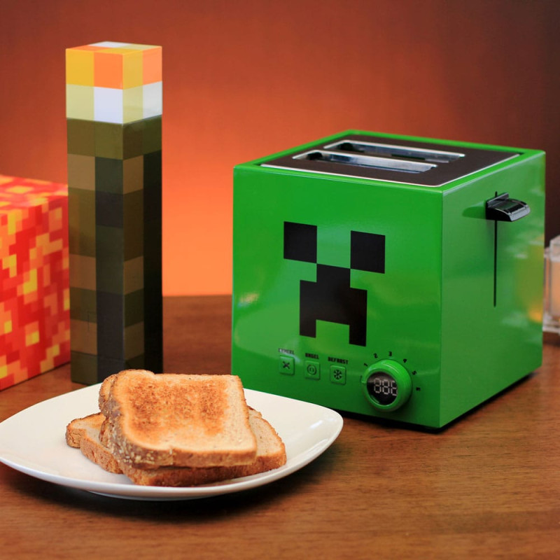 Minecraft Toaster Green Creeper Cube 1