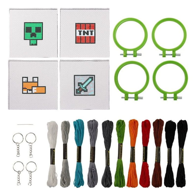 Minecraft DIY-Keychains 3
